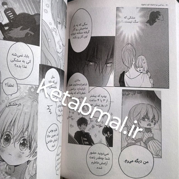 مانهوا چه کسی مرا شاهزاده کرد( جادوگر برج ) اثر پلوتوس انتشارات نگاه آشنا جلد دوم
