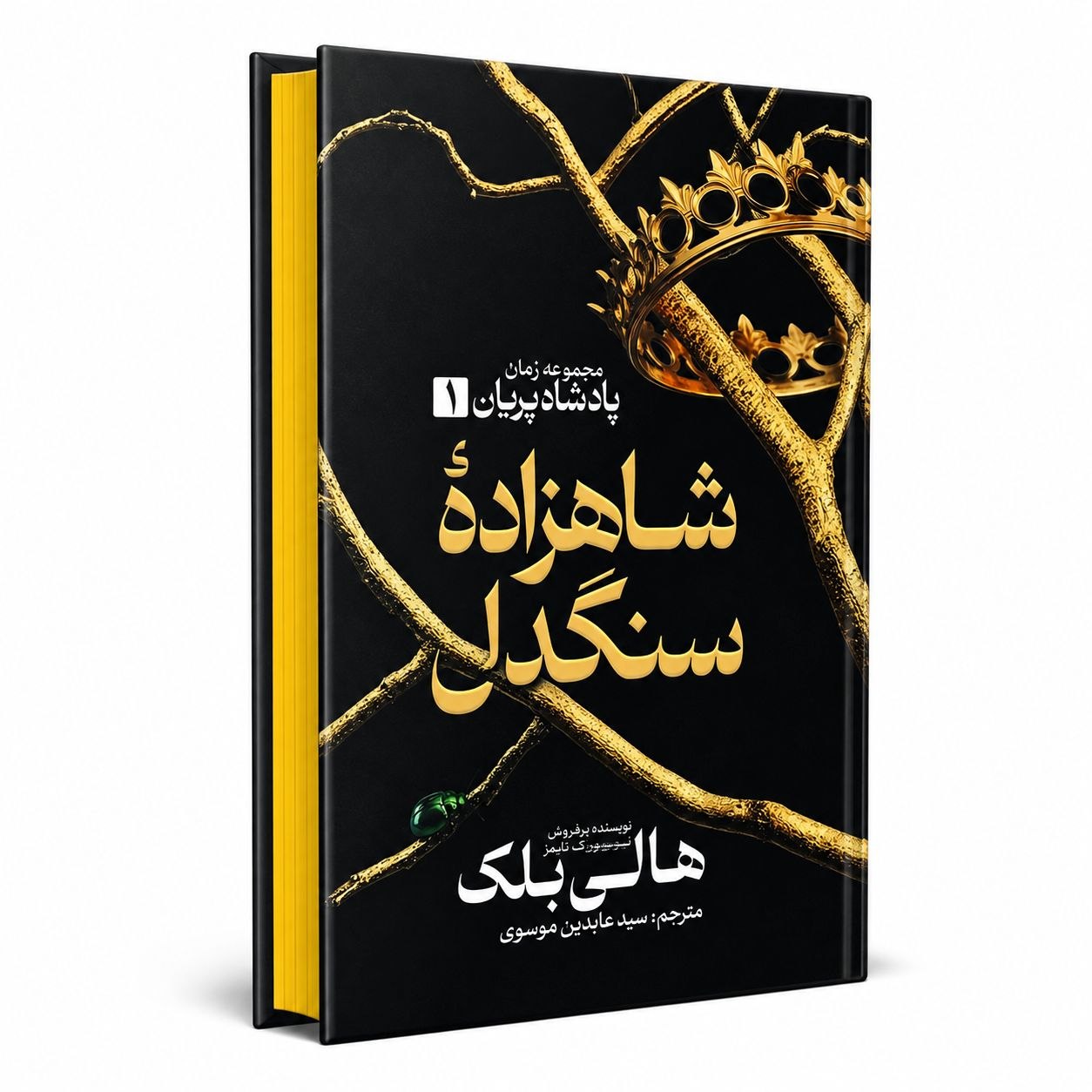 کتاب شاهزاده سنگدل جلد یک مجموعه پادشاه پریان انتشارات آذربیان
