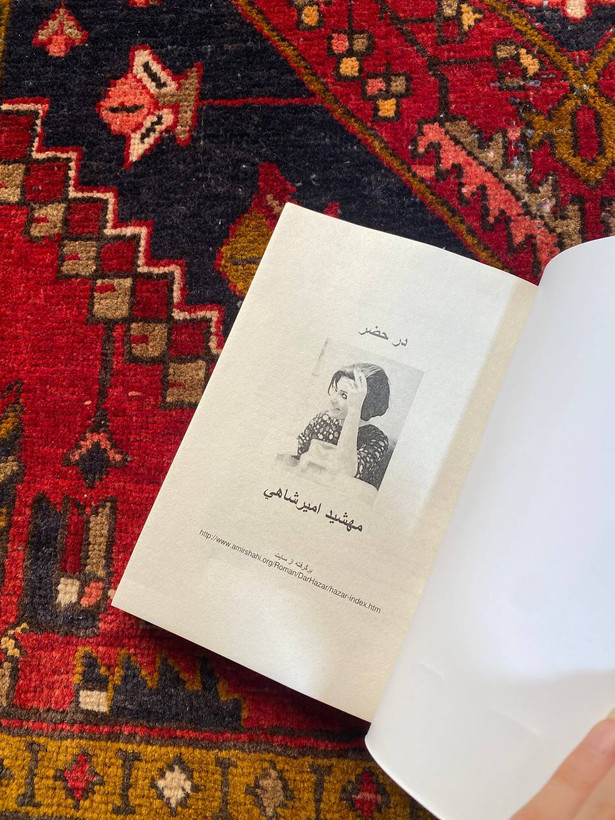 کتاب در حضر اثر مهشید امیرشاهی
